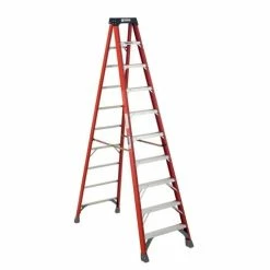 Bauer Ladders Bauer 12' Fiberglass Stepladder Type IA 300 Lb. Rated 30412
