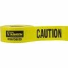Anchor Brand® C.H. Hanson 16030 Yellow Caution Barricade Tape; Reinforced; 5 Mil; 500' 16030