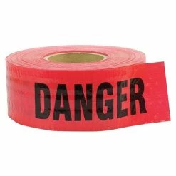 Anchor Brand® C.H. Hanson 500 Ft. Reinforced 5 Mil Red Danger Tape 16031