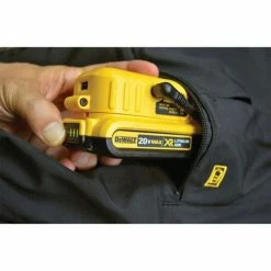 DeWalt Power Tools DeWalt Lightweight Soft-Shell Heated Black Jacket W/o Battery DCHJ072B -Confined Space Equipment Shop dchj072b 7