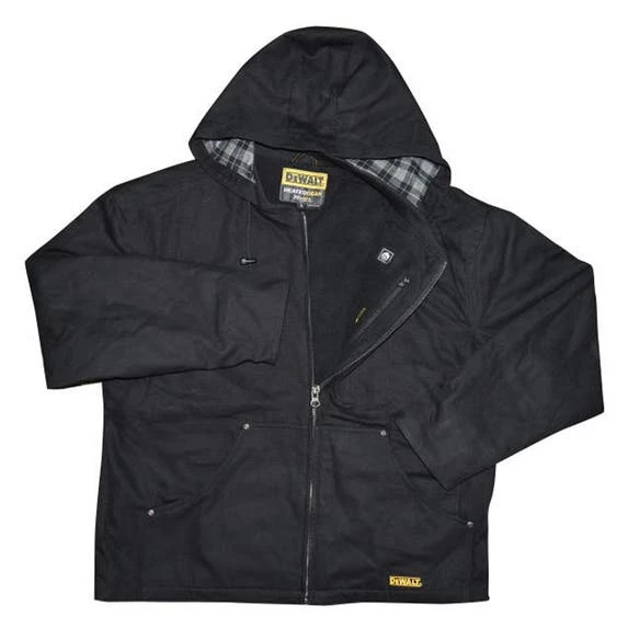 DeWalt Power Tools DeWalt Heated Gear Black Jacket W/o Battery DCHJ076ABB 6 DeWalt Power Tools DeWalt Heated Gear Black Jacket W/o Battery DCHJ076ABB - Image 6