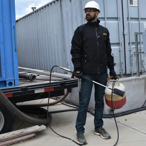 DeWalt Power Tools DeWalt Heated Gear Black Structured Soft Shell Jacket W/o Battery DCHJ090BB 11 DeWalt Power Tools DeWalt Heated Gear Black Structured Soft Shell Jacket W/o Battery DCHJ090BB - Image 11