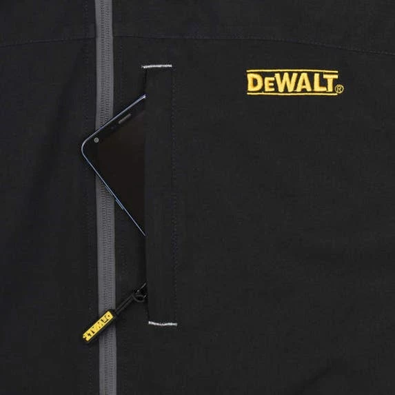 DeWalt Power Tools DeWalt Heated Gear Black Structured Soft Shell Jacket W/o Battery DCHJ090BB 4 DeWalt Power Tools DeWalt Heated Gear Black Structured Soft Shell Jacket W/o Battery DCHJ090BB - Image 4