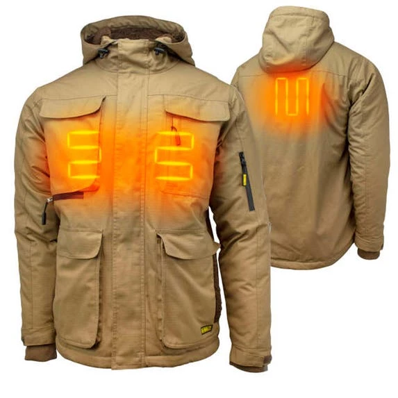 DeWalt Power Tools DeWalt Heated Gear Dune Heavy Duty Rip Stop Jacket W/o Battery DCHJ091B 2 DeWalt Power Tools DeWalt Heated Gear Dune Heavy Duty Rip Stop Jacket W/o Battery DCHJ091B - Image 2
