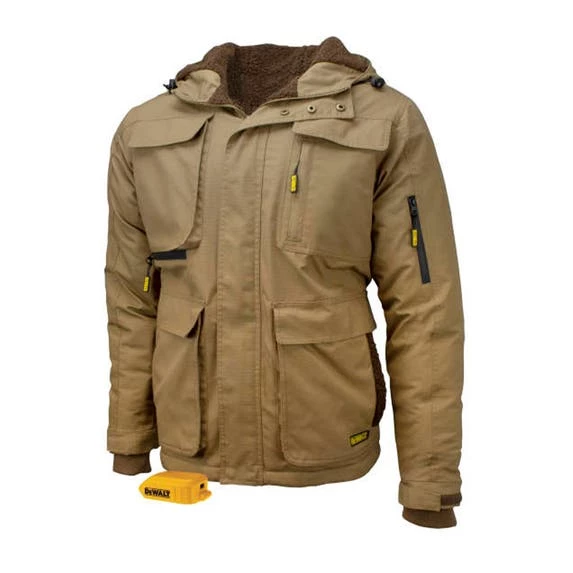 DeWalt Power Tools DeWalt Heated Gear Dune Heavy Duty Rip Stop Jacket W/o Battery DCHJ091B 1 DeWalt Power Tools DeWalt Heated Gear Dune Heavy Duty Rip Stop Jacket W/o Battery DCHJ091B