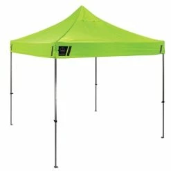 Ergodyne Work Gear Ergodyne SHAX 6000 Heavy-Duty 10'x10' Pop-Up Tent High-Vis Lime 12900