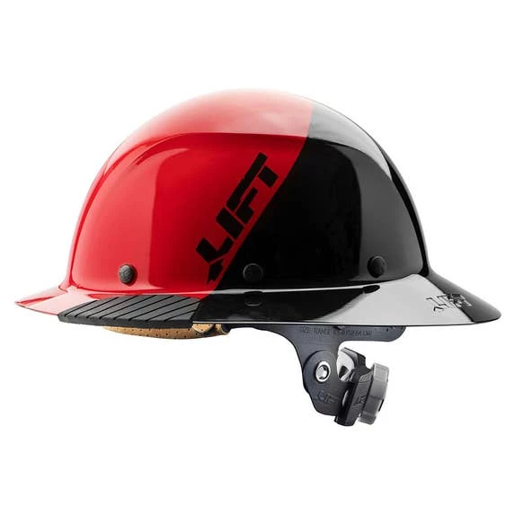 Lift Safety Lift DAX Fifty 50 Fiber Reinforced Resin Full Brim Hard Hat (Red/Black) HDF50-20RD 1 Lift Safety Lift DAX Fifty 50 Fiber Reinforced Resin Full Brim Hard Hat (Red/Black) HDF50-20RD