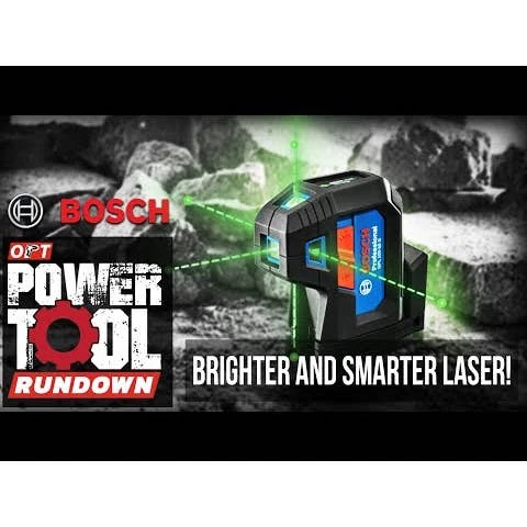 Bosch Power Tools Bosch 125' Self-Leveling Five-Point Green Beam Alignment Plumb & Level Laser GPL100-50G 2 Bosch Power Tools Bosch 125' Self-Leveling Five-Point Green Beam Alignment Plumb & Level Laser GPL100-50G - Image 2