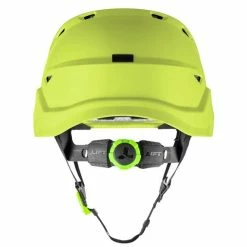 Lift Safety Lift RADIX Vented Safety Helmet - Hi-Viz Yellow HRX-22HVC2 -Confined Space Equipment Shop hrx 22hvc2 radix hiviz vented back