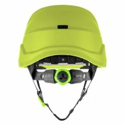 Lift Safety Lift RADIX Non-Vented Safety Helmet - Hi-Viz Yellow HRX-22HVE2 -Confined Space Equipment Shop hrx 22hve2 radix hiviz non vented back