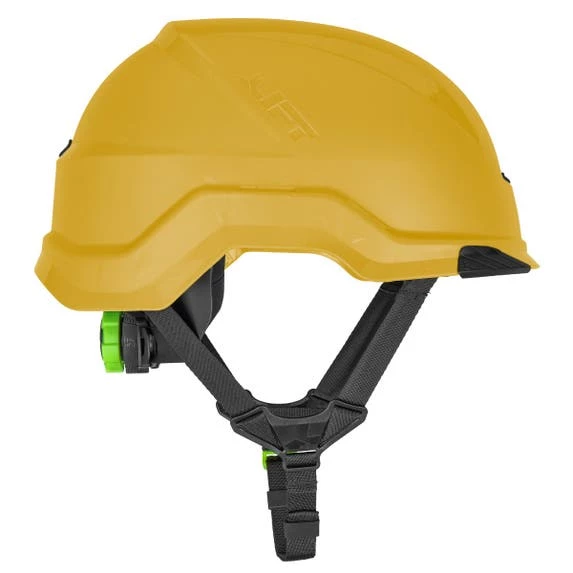 Lift Safety Lift RADIX Non-Vented Safety Helmet - Yellow HRX-22LE2 4 Lift Safety Lift RADIX Non-Vented Safety Helmet - Yellow HRX-22LE2 - Image 4