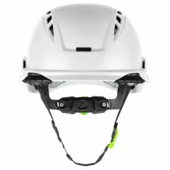 Lift Safety Lift RADIX Vented Safety Helmet - White HRX-22WC2 -Confined Space Equipment Shop hrx 22wc2 radix white vented front
