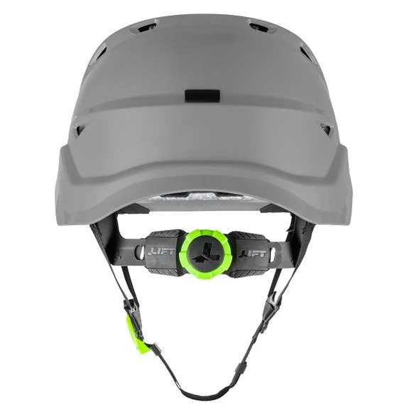 Lift Safety Lift RADIX Vented Safety Helmet - Grey HRX-22YC2 2 Lift Safety Lift RADIX Vented Safety Helmet - Grey HRX-22YC2 - Image 2
