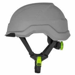 Lift Safety Lift RADIX Non-Vented Safety Helmet - Grey HRX-22YE2