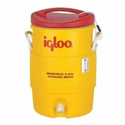 Igloo Coolers Igloo 5 Gallon 400 Series Red/Yellow Plastic Water Cooler 00000451