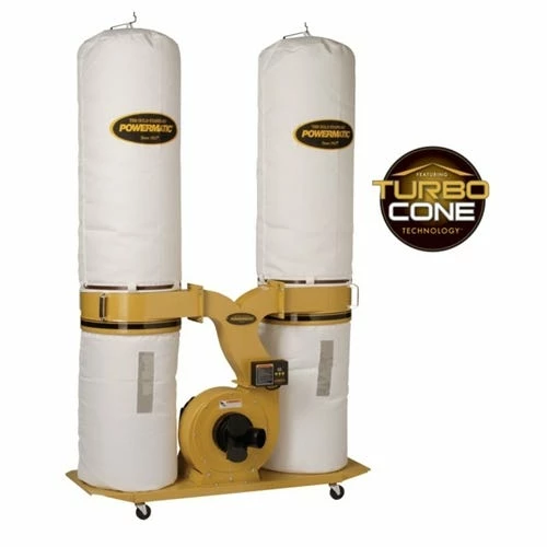 Powermatic PM1900 3HP Dust Collector W/ Bag Filter Kit 1792071K 1 Powermatic PM1900 3HP Dust Collector W/ Bag Filter Kit 1792071K
