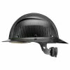 Lift Safety Lift DAX Carbon Fiber Full Brim Hard Hat (Gloss Black) HDC-15KG