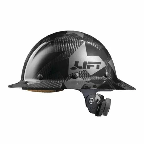 Lift Safety Lift DAX Carbon Fiber Full Brim Hard Hat (Black Camo) HDC-20CK 1 Lift Safety Lift DAX Carbon Fiber Full Brim Hard Hat (Black Camo) HDC-20CK