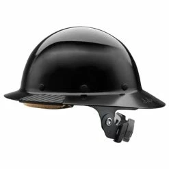 Lift Safety Lift DAX Fiber Resin Full Brim Hard Hat (Black) HDF-15KG