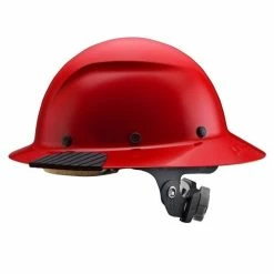 Lift Safety LIFT DAX Fiber Resin Full Brim Hard Hat (Red) HDF-20RG
