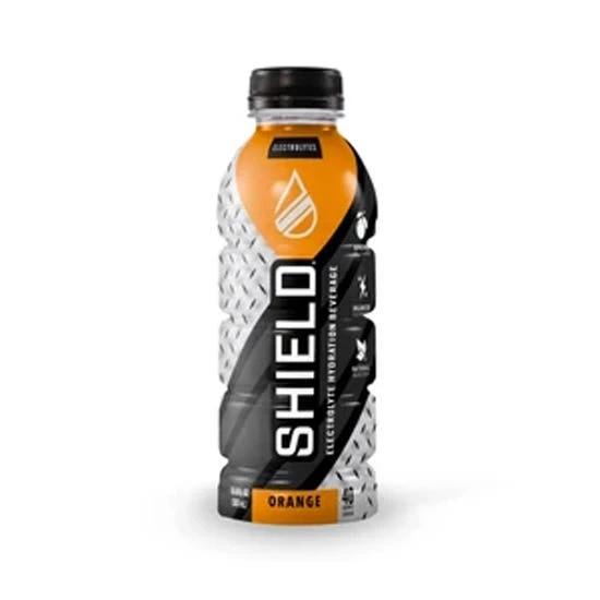 Shield Hydration SHIELD Electrolyte Hydration Ready-to-Drink Bottles CASE OF 12 Orange 02-02-16.9-12-OR 2 Shield Hydration SHIELD Electrolyte Hydration Ready-to-Drink Bottles CASE OF 12 Orange 02-02-16.9-12-OR - Image 2