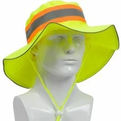 PIP Safety / West Chester PIP Ranger Style Hat Full-Brim Shade High-Viz 350-RANGER