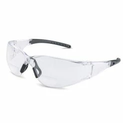 Brass Knuckle Protection Brass Knuckle 2.0 Clear Lens Standard Anti-Fog Reader Glasses With Black Frame BKREAD-6020