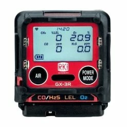 RKI Instruments INC RKI Instruments GX-3R Confined Space 4 Gas Personal Gas Detector 72-RA-C