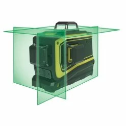 Spectra Precision Laser Spectra Precision Green 360 Degree 3 Line Laser Level Kit LT58G
