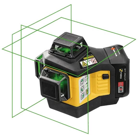 Stabila LAX 600G 3 Plane/360 Degree Green Beam Laser With Mount Kit (Tool Only) 03410 2 Stabila LAX 600G 3 Plane/360 Degree Green Beam Laser With Mount Kit (Tool Only) 03410 - Image 2