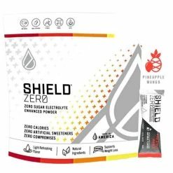 Shield Hydration Shield Zero Electrolyte Hydration Powder Mixes Single Serve - Pineapple Mango Flavored (Box Of 100) Z2-01-01-100-PM
